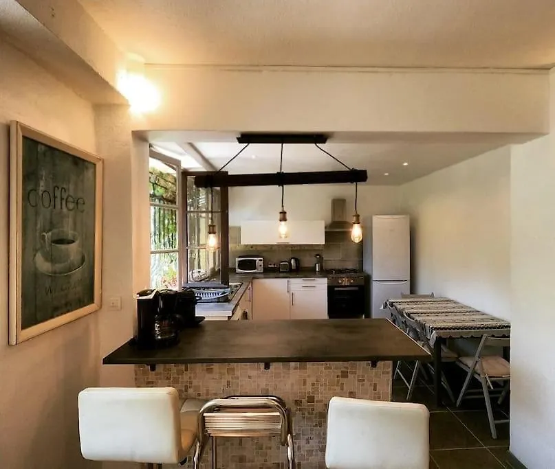 Appartement Charmant Rez De Villa Climatise Renove, 90M2 Avec Parking Cassis France